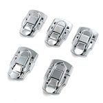 MTMTOOL Suitcase Lock Hasp Latch Luggage Catch Flight Case Buckle Lock Toggle Hasp Lock Pack of 5