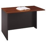 Bush Business Furniture WC24424 Series C Collection 48W Return Bridge in Hansen Cherry/Graphite Gray