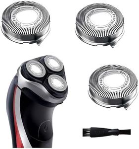 HQ8 Replacement Heads Compatible with Philips Aquatec Shavers, HQ8 Razor Blades Fit for Norelco Aquatec HQ8 Series Electric Shavers PT720 AT880 AT810 Heads, New Upgraded HQ8 Blades, 3-Pack