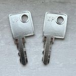 KeyPower (2) H51 for Hirsh Industries Replacement Keys, Replacement File Cabinet, Desk or Cubicle Keys