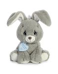 Aurora World Precious Moments Plush Floppy Bunny, Grey