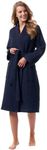 Morgenster Waffle Gown Summer Lightweight Women Dark Blue Size L
