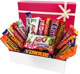 Chocolate Lovers Gift Hamper Chocolate Selection Box for All Favorite Chocolate Bars