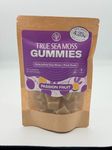 True Sea Moss Gummies – High Potency 4250mg Wildcrafted Irish Sea Moss Gel Extract per Serving + Passion Fruit Flavor – With Coconut Sugar & Real Fruit Purée – 30 Gummies (30 Servings)