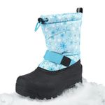 Northside Kids Frosty Snow Boot,Light Blue,10