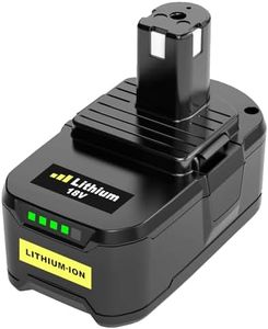 P108 5.5Ah Remplacement pour Ryobi 18v Batterie RB18L50 RB18L40 RB18L25 RB18L15 RB18L13 P107 P122 P104 P105 P102 P103