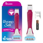 Schick Hydro Silk TrimStyle Moisturizing Razor for Women with Bikini Trimmer