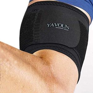 Tendonitis - Bicep ＆ Tricep Compression Sleeve/Wrap - Tricep Tendonitis, Bicep Tendonitis - Pain Relief for Bicep and Tricep Muscle Strains, Compression Arm Suppor (Black, 8.3" - 13.7")