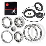 MOTO1988 Front Differential Bearing Seal KIT for Kawasaki Brute Force 650, 750, Prairie 360, 650, 700, Suzuki Twin Peaks 700