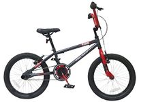 Zombie Plague wheel BMX Bike, 18inch wheel and 12inch frame, Red/Black