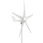 200W 12V Wind Turbine Generator with 5 blades - Off Grid power for Boat, Caravan, Motorhome, CCTV, Security, Telecoms, Lighting, Shed, Hut, Log Cabin, Farm, Stables etc