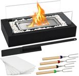 Metal Rectangle Table Top Firepit -