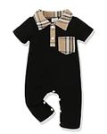 Renotemy Infant Baby Boy Rompers 0-