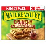 Nature Valley Crunchy Canadian Maple Syrup Family Pack Cereal Bars 420g (Pack of 6)