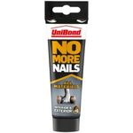 UniBond No More Nails All Materials Interior & Exterior Construction Adhesive, All Materials Grab Adhesive, High Strength Adhesive Bonding, White, 142 g Tube