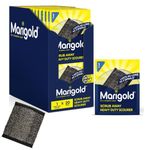 Marigold Scrub Away Heavy Duty Stainless Steel Scourer, 20 Single Packs, Grey, 11 x 1.8 x 15.5 cm