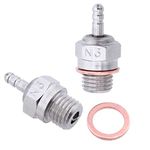 70117 Duty Glow Plug #3 N3 Hot Spark Nitro Engine For RC Car Truck Buggy 2-Pack