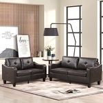 EBELLO 2 Piece Living Room Sofa Set