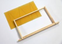 Easibee National Beehive Wired Wax Foundation Sheets and Frames (Brood x 10 pcs)