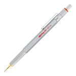 rOtring 800 Retractable Mechanical Pencil, 0.5 mm, Silver Barrel