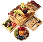 Bamboo Charcuterie Boards Gift Set 