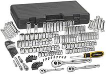 GearWrench (80932) 1/4", 3/8", and 1/2" Drive 165-Piece SAE/Metric Mechanics Tool Set