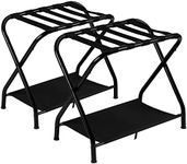 Heybly Luggage Rack,Pack of 2,Steel