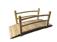 Wooden Walk On Garden Bridge Ornament Decorative Feature Ponds Streams Borders Outdoor Decor