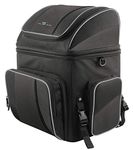 Nelson Rigg Route 1 Destination Backrest/Sissy Bar Rack Bag; Fits Harley Davidson, Indian, Yamaha & Suzuki Motorcycles