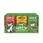 Lily's Kitchen Natural Adult Wet Dog Food Tins Classic Dinners Variety Pack 6 x 400g