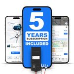 Letstrack RAPID 4G GPS Tracker for Cars, Vans & Fleets, Real-Time Hardwired Vehicle Tracker, Easy to Install, 24/7 UK Control Room, Driver Behaviour | BLE Sensors Support | SIM & 5 Year Subs Included