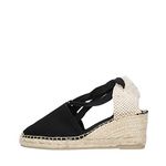 Toni Pons Women's Cotton Canvas Espadrille - Valencia - Black, 5 UK - 38 EU