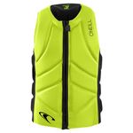 O'Neill Men's Slasher Comp Life Vest, Dayglo/Black, Small