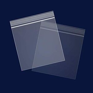 iMailer - 500 Count - 2" x 2" Small Plastic Bags-Clear Reclosable Zip Bags 2 Mil with Lock Seal Zipper for Coins, Jewelry, Snacks, Seeds