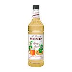 Monin Ginger Ale Syrup (Old Fashioned Ginger Ale),1 liter bottle PET by Monin