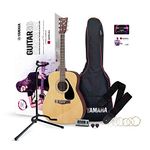 Yamaha GuitarGo - Starter Set, Acoustic guitar set for beginners and restarters - including strings, picks, gig bag, tuner, stand and more