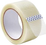 HSTECH Semi Transparent Duct Tape, Heavy Duty Waterproof Tape, High Performance Weather Resistant Tape for Discreet Repairs and Mounting Residential Commercial and Industrial Uses (1 in x 22 Yards)