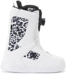 DC Phase BOA Snowboard Boots White/Black Print 7 B (M)