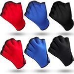 3 Pairs Aquatic Gloves Swimming Tra