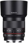 Rokinon RK50M-M 50mm F1.2 AS UMC High Speed Lens for Canon (Black)