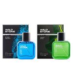 Wild Stone Forest Spice And Hydra Energy Perfume Spray Combo For Men|Premium Fragrances - 30Ml (Pack Of 2)