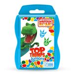 Top Trumps Junior Dinosaur Roar Card Game, play with Dinosaur Honk and Flap, 5 educational games including pairs, observation quiz and spot the difference, gift and toy for boys and girls aged 3 plus