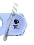 Dog Food Fork - WOOF Upcycled Antique Silver Plated Dog, Puppy, Pet Food Fork