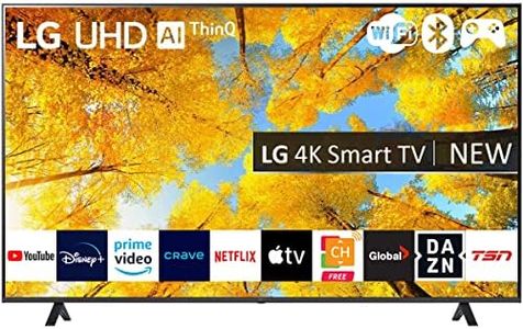 LG 75-Inch 4K Smart TV UQ7590 Series Alexa Built-in 75" (3840 x 2160),Bluetooth, Wi-Fi, USB, Ethernet, HDMI, AI-Powered 4K, Cloud Gaming (75UQ7590, 2022)