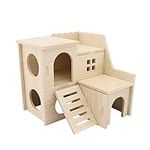 Tiny Hamster Maze Wood House Fun Sl