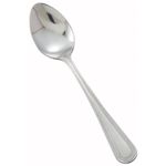 Winco 0005-03 12-Piece Dots Dinner Spoon Set, 18-0 Stainless Steel