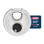 Abus 20/70 KD B 70mm Body Extreme High Security Stainless Steel Disk Padlock