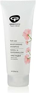 Green People Moisturising Shampoo 200ml | Natural & Organic Hair Shampoo | Detangling Shampoo for Dry, Thick or Frizzy Hair | Silicone Free & SLS Free Hair Care Product | Cruelty Free & Vegan