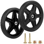 Midcos Lawn Mower Wheels 12 Inch 2 Pack
