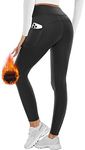 HLTPRO Fleece Lined Leggings with P